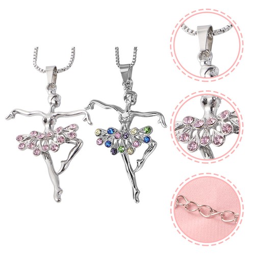 Pcs collier de - , danseuse