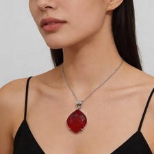 Collier pendentif en argent
