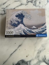 PUZZLE HOKUSAI KATSUSHIKA " La grande vague " 1000 pièces Collection MUSEUM NEUF