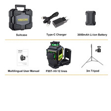 F95T-XG 12 Lignes 3D Niveau