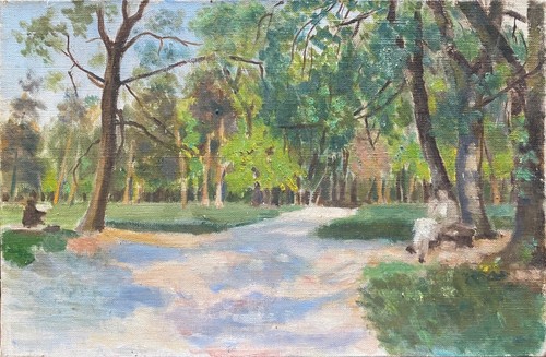 Tableau hst dans parc - tableau, parc"