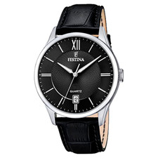 Festina Montre Homme Analogique Quartz avec Bracelet en Cuir F20426/3