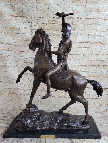 100 solide bronze statue - bronze, "