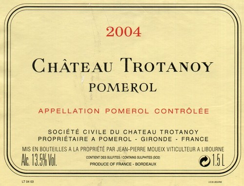 Pomerol etiquette chateau - etiquette,