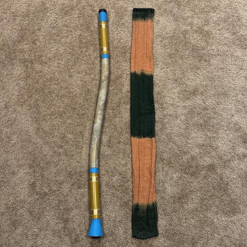 Tribal earth didgeridoo - tribal, large