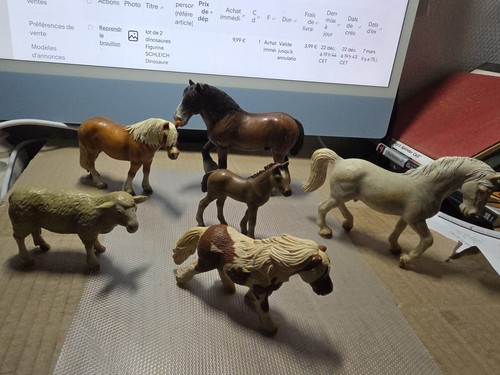 Lot figurines schleich - lot,