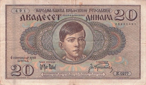 Billet banque banknote - de,