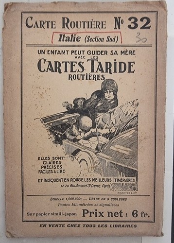 Carte taride ancienne - carte, n°32.