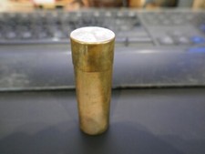 porte louis d'or,artisanal,D 22mm,H 65mm,laiton,poids 14,34g