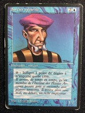 Carte Magic FR 1er EDITION BORD NOIR 1994 FBB SORCIER SYBARITE HAUTE ARCANES