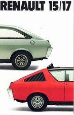 Catalogue brochure Renault 15