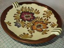 ASSIETTE VIDE POCHE CERAMIQUE FLEURI  ROYAL GOUDA A MOON