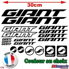 19 Stickers GIANT - Autocollants Adhésifs Cadre Velo Bike VTT Montain - 178