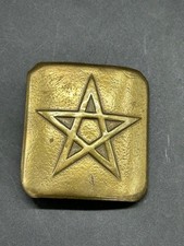 Rare plaque ceinturon tirailleurs marocains originale ! WW1 1914 1918