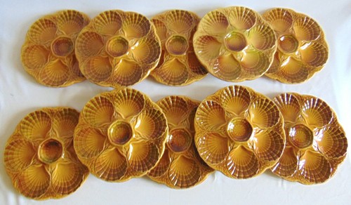 Assiettes huitres - 10,
