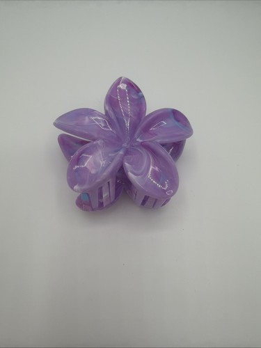 Pince cheveux crabe fleur - pince,