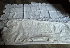LINGE ANCIEN DRAP ET TAIES
