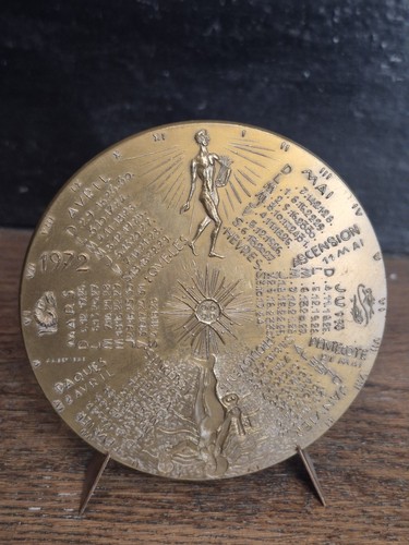 Médaille ancienne bronze - médaille,