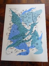 Rare Lithographie Originale de