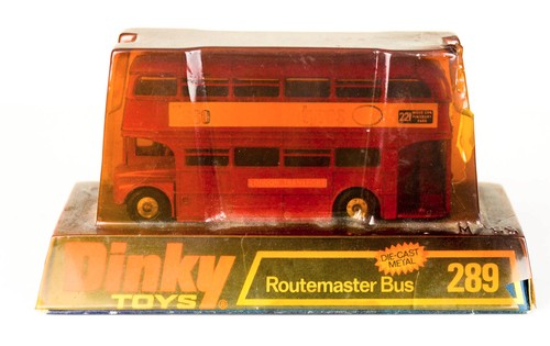Vintage dinky routemaster bus - vintage,
