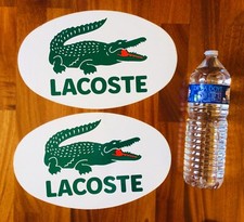 Autocollants lacoste crocodile - lacoste,
