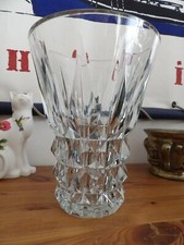 St LOUIS  Grand Vase signé