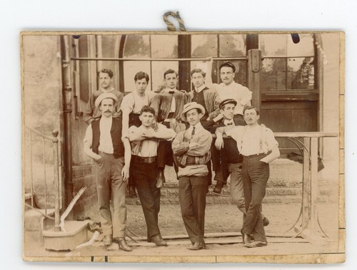 Photo vers 1880 - vers, gymnaste