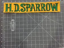 Vintage H.D.Sparrow H.D.Maison