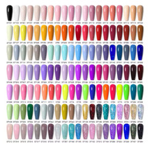 MEET ACROSS 6 pièces/ensemble Gel vernis à ongles semi permanent UV