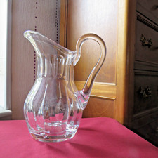 1 pichet Broc a eau en cristal de saint louis modèle Cerdagne