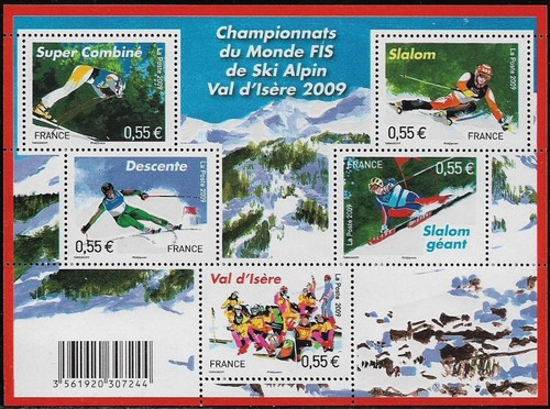 France feuillet f4329 mnh - france,