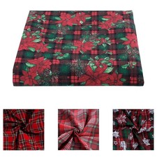 Tissu Coton à Motif de Noël