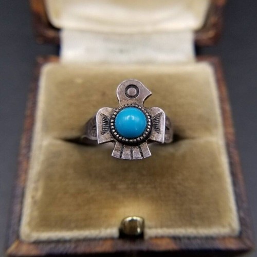 Bague pinky vintage argent - pinky, en