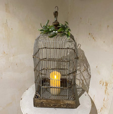 Ancienne Cage à Oiseaux Style