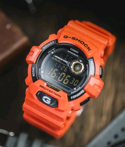 Casio shock 8900a orange - g-shock, g-8900a