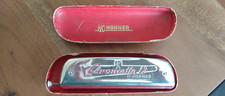 Harmonica Hohner Chrometta 12, en l'état, fonctionne