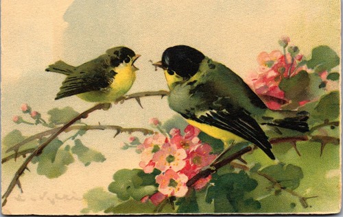 Vintage artist signed klein - vintage,