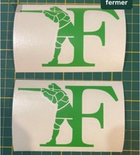 Franchi 2 Stickers Vinyle de