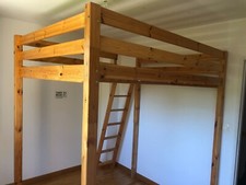 Lit mezzanine 2 places couleur