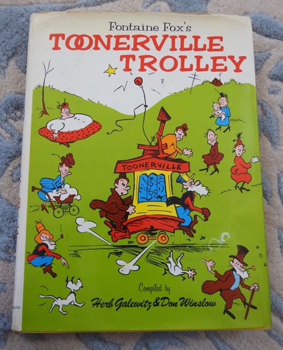 Vintage cartoon book fontaine - vintage,