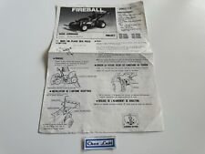 Notice / Manual - Nikko Fireball - Voiture Radiocommandée - FR