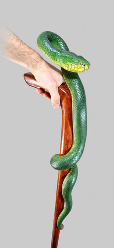 Bâton art bois cobra - d'art,