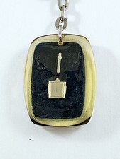 PORTE-CLES - SAPHIR - Platines, Disques Vinyles - SETRA Nice - 1960s Résine -