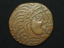 MEDAILLE BRONZE BI-MILLÉNAIRE DE PARIS EFFIGIE D'UN STATÈRE D'OR - 68mm approx.