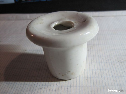 Ancien encrier porcelaine - ancien,