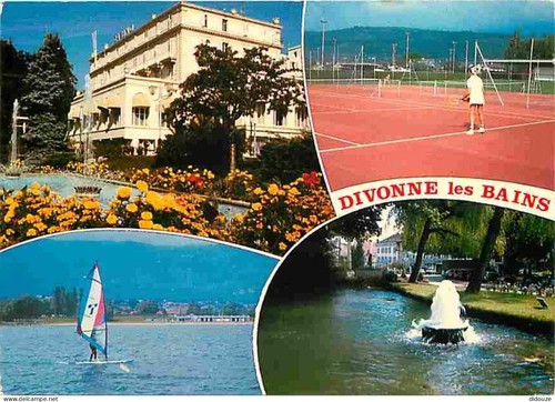 Carte postale divonne - 01,