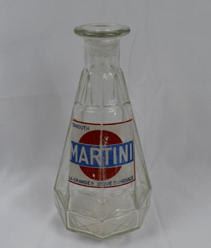 Ancienne carafe publicitaire - ancienne,