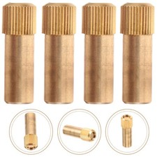  Chevilles de Support d'étagère, 4 pièces, chevilles en laiton, chevilles