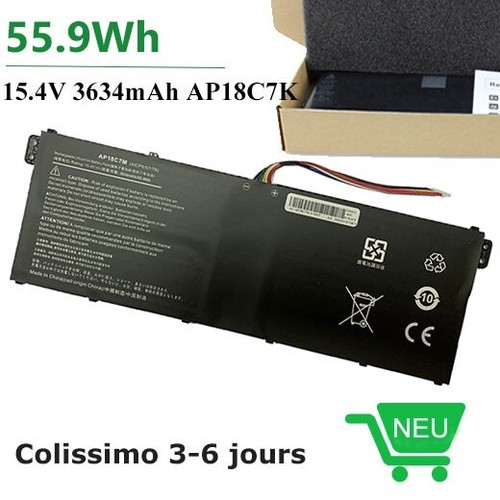 Batterie ap18c7m pour acer - batterie,