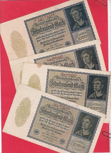 Allemagne lot billets - allemagne, de